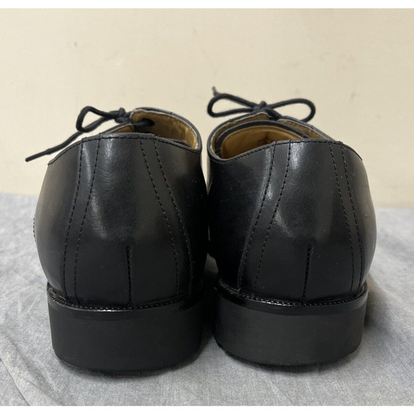 Cole Haan Men 10M Cap Toe Oxford Black Leather Shoes C13534 Waterproof Chrty main image 8